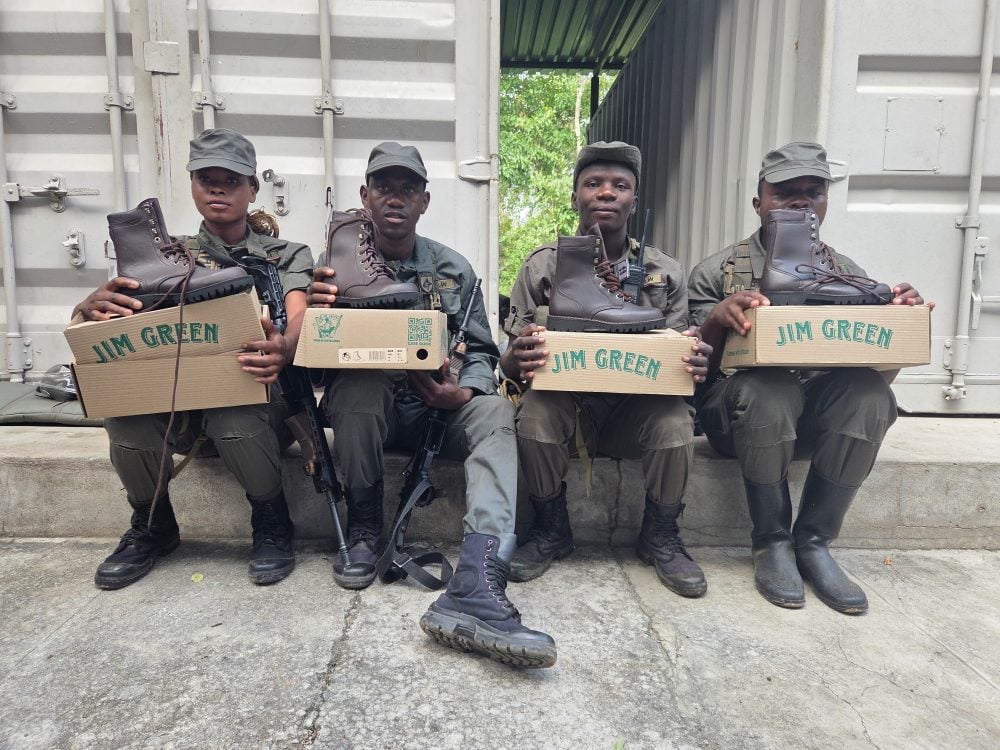 Rangers receiving Jim Green AR8 boots