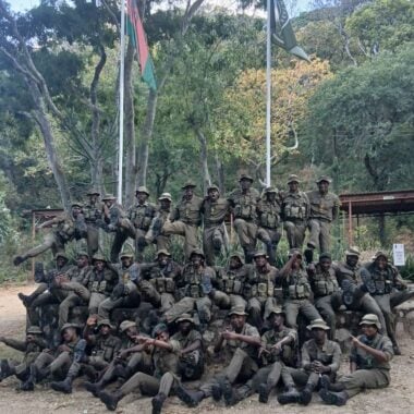 Training rangers in the Savé Valley